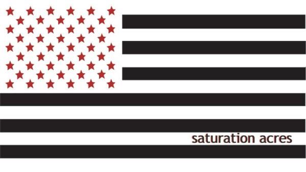 Saturation Acres flag