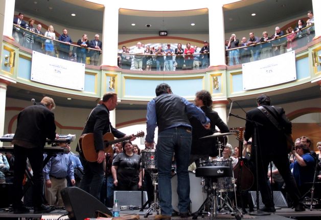 The Hooters perform at the state capitol